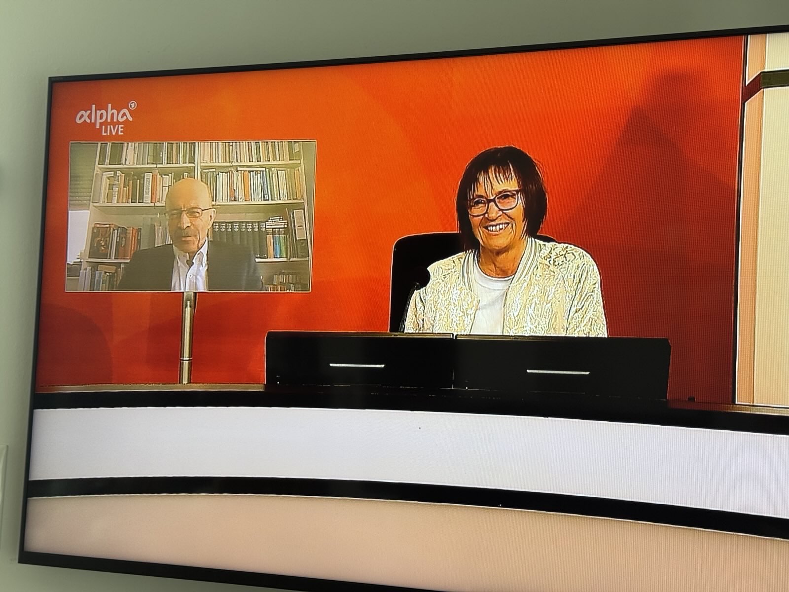 Interview bei ARD Alpha
